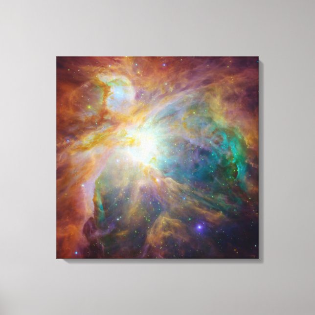 Lienzo La nebulosa de Orión (Anverso)