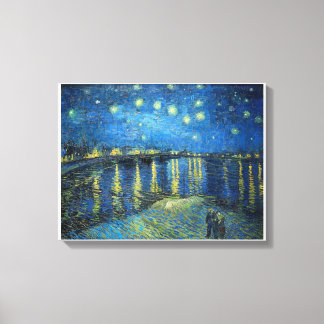 Lienzo La noche estrellada de Vincent van Gogh