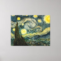 La noche estrellada de Vincent van Gogh (1889)