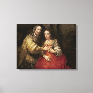 Lienzo La novia judía, c.1667 (aceite en lona)