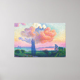 Lienzo La nube rosa (1896) de Henri-Edmond Cross