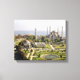 Lienzo La opinión el sultán Ahmet Camii construyó 1609