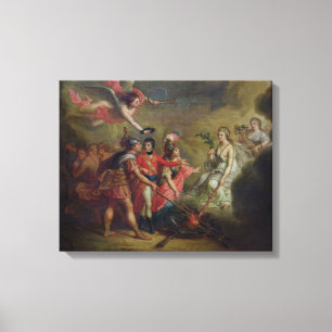 Lienzo La paz de Amiens, el 25 de marzo de 1802