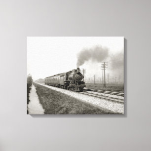 Lienzo La Pennsylvania Flyer, 1906. Foto del vintage