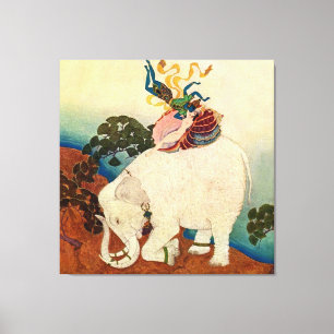 Lienzo "La Perla del Elefante" por Edmund Dulac