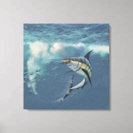 Lienzo La persecución