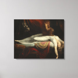 Lienzo La pesadilla (de Henry Fuseli)