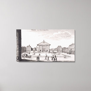 Lienzo La Piazza en Covent Garden, 1647 (grabado)