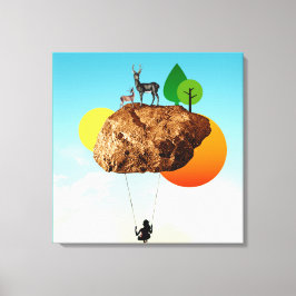 Lienzo La piedra de nuestra existencia