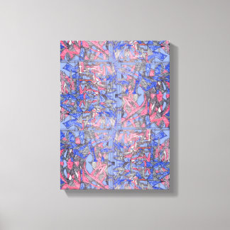 Lienzo La pieza abstracta contemporánea del jardín flotan