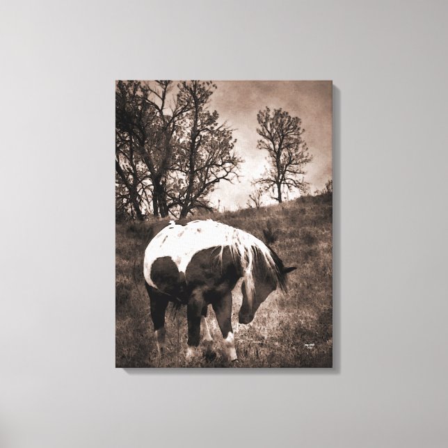 Lienzo La pintura (Anverso)