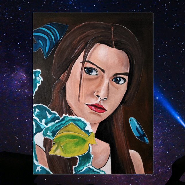 Lienzo La pintura de un amante cruzada por la estrella de (Subido por el creador)