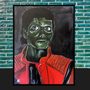 Lienzo La pintura del zombie de Alfred Fox