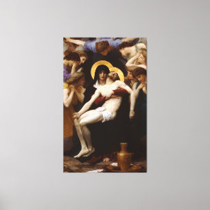 Lienzo La pintura francesa clásica de Bouguereau: Pieta