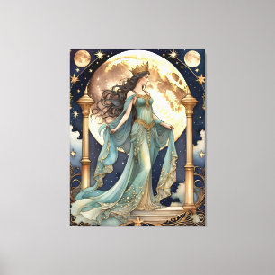 Lienzo la pintura mágica de emperatriz tarot