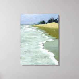 Lienzo La playa 2004