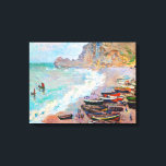 Lienzo La playa de Etretat Claude Monet<br><div class="desc">La playa de Etretat Claude Monet fresca,  antigua,  maestra,  maestra,  fina,  retorcida,  impresionista,  pintura,  pintura,  vibrante,  saturada,  color,  hermosa,  bonita,  de calidad,  alta resolución,  paisaje,  paisaje,  paisaje,  poste,  decoración,  colores,  parís,  francia,  lo mejor renovado,  vendedor,  colorido,  barato</div>