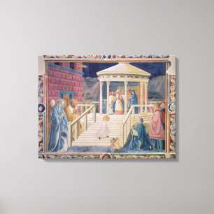 Lienzo La presentación del Virgen María bendecido