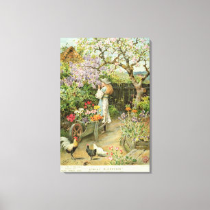 Lienzo La primavera florece, de las peras Annual, 1902