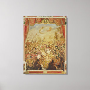 Lienzo La primera aparición de William Shakespeare (1564