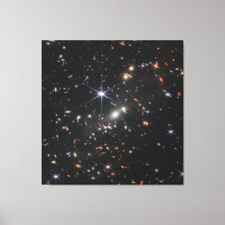 Lienzo La primera vista de campo profundo del universo de