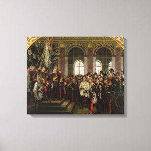 Lienzo La proclamación de Wilhelm