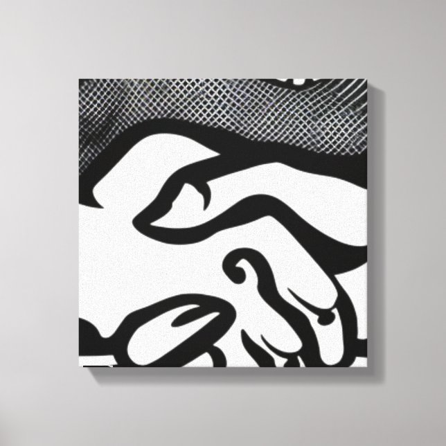 Lienzo La promesa (Anverso)