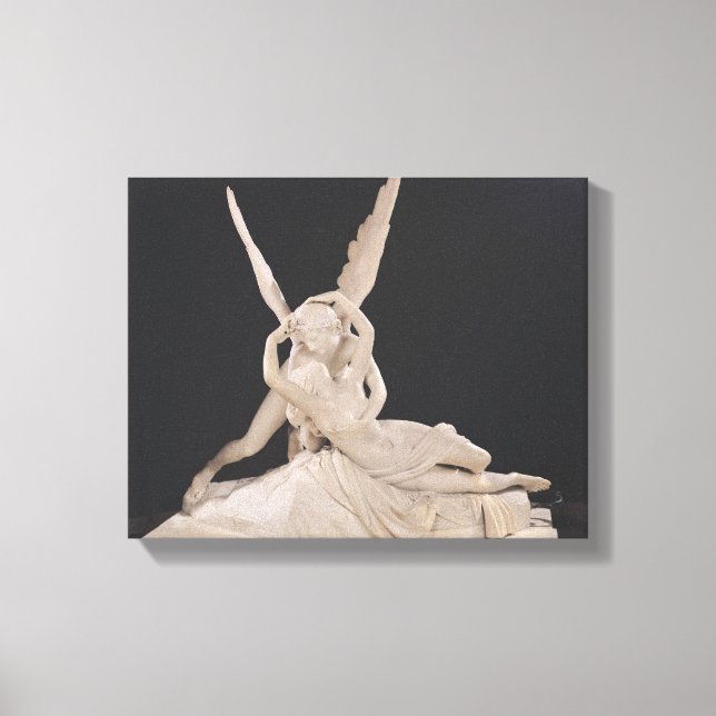 Lienzo La psiquis revivida por el beso de Cupido 1787-93 (Anverso)