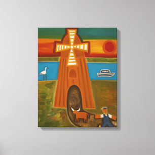 Lienzo La puesta del sol más hermosa 2006