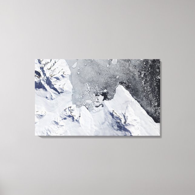 Lienzo La punta norte de la isla Alexander (Anverso)