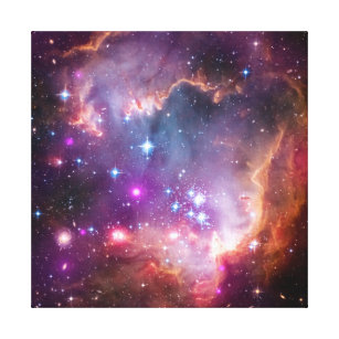 Lienzo La púrpura protagoniza astronomía de espacio de la