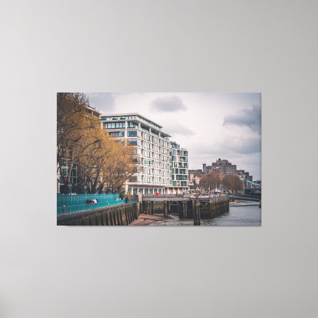 Lienzo La quietud de los bancos del sur (Anverso)