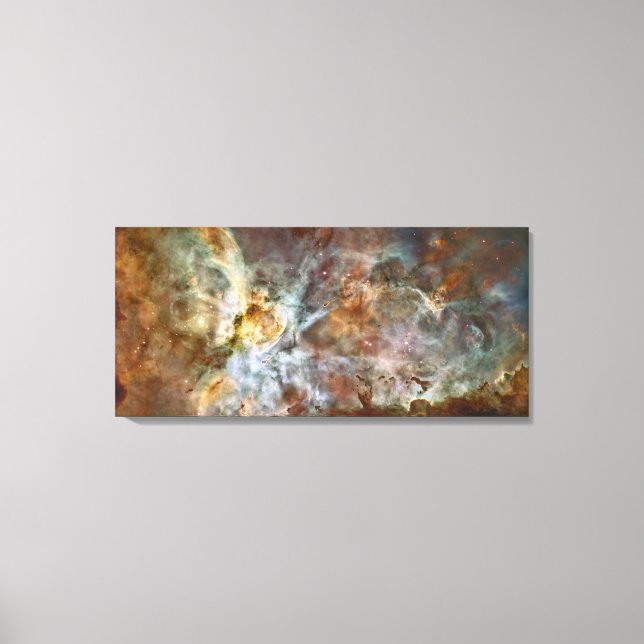 Lienzo La región central de la Carina Nebula (Anverso)