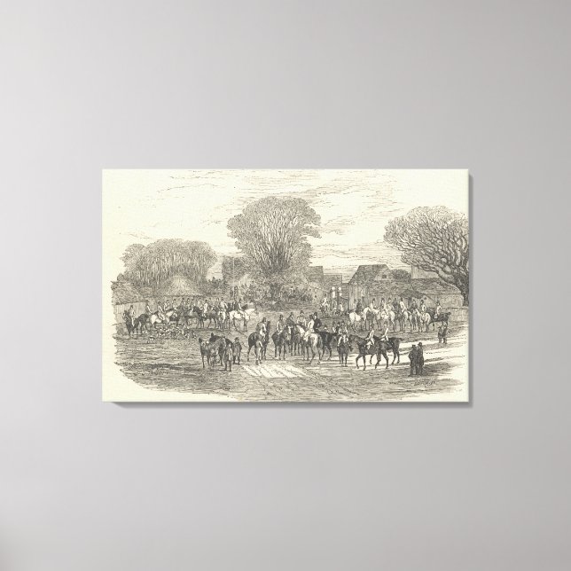 Lienzo La Reina de las heridas del estadio: El encuentro, (Anverso)