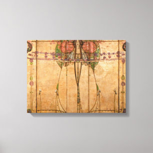 Lienzo La Reina de Mayo - Margaret Macdonald Mackintosh