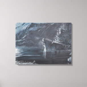 Lienzo La reina solitaria del Tirpitz del norte