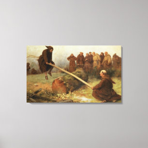 Lienzo La religión nunca fue diseñada para hacer nuestro