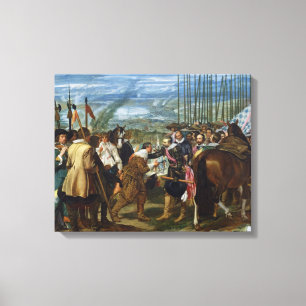 Lienzo La rendición de Breda, 1625, c.1635