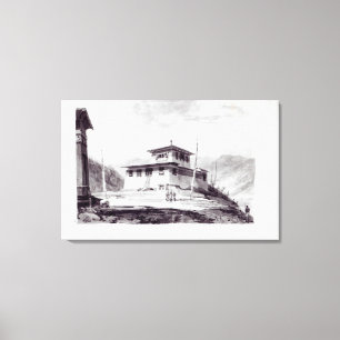 Lienzo La residencia de la fuga Glassa-too