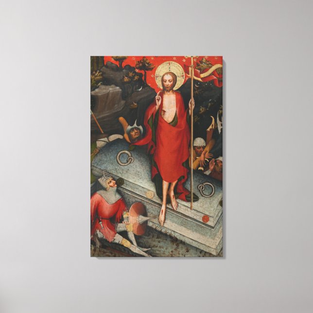 Lienzo La resurrección (Anverso)