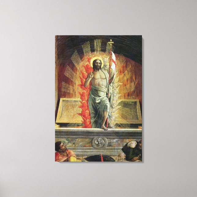 Lienzo La resurrección (Anverso)