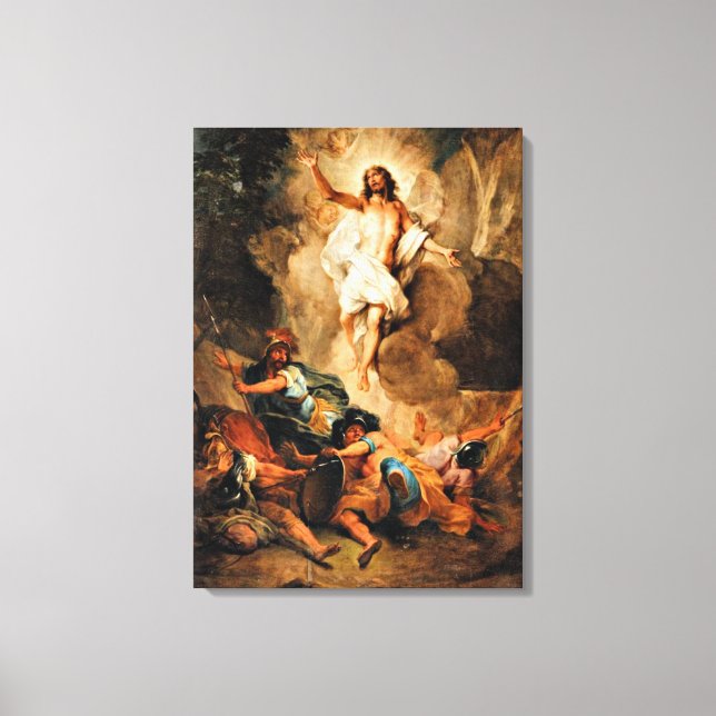 Lienzo La resurrección de Cristo (Anverso)