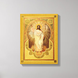 Lienzo La resurrección de nuestro Señor - Icono en la imp
