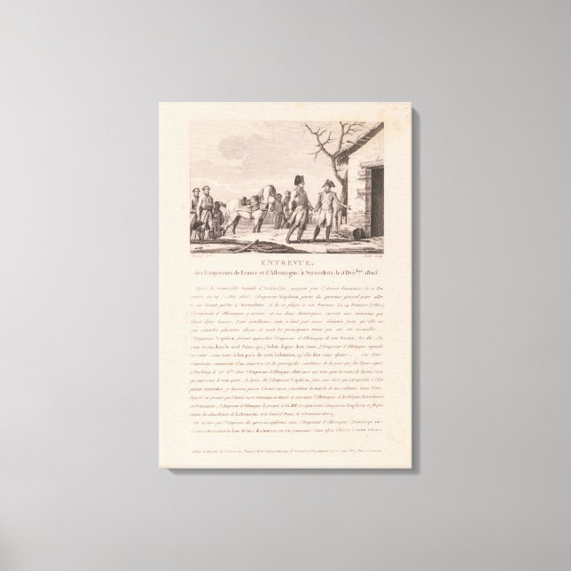 Lienzo La reunión de los comandantes (Anverso)