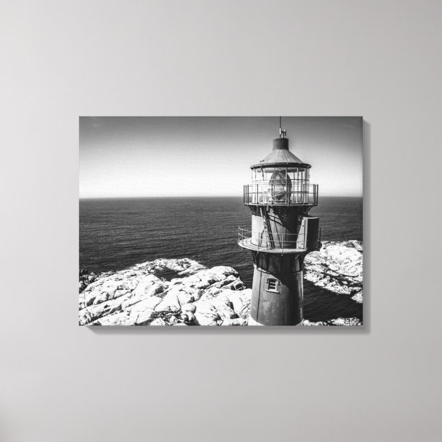 Lienzo La sala de farolillos de un faro | Bømlo Noruega (Anverso)