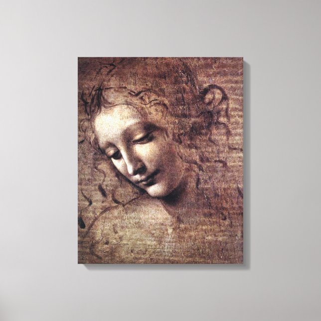 Lienzo La Scapigliata - da Vinci - c1508 (Anverso)