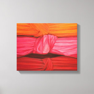 Lienzo La seda anuda 2010