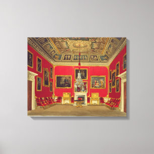 Lienzo La segunda sala de estar, casa de Buckingham, de