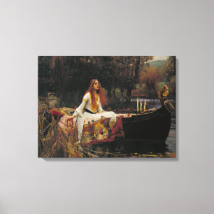 Lienzo La Señora de Shalott, John William Waterhouse