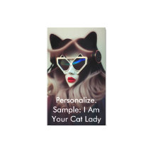La Señora del Gato (Personalizable)